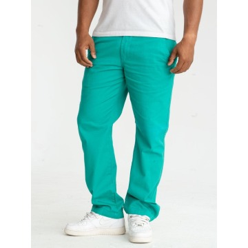 Spodnie Materiałowe Chino Męskie Zielone Raw Blue Chino