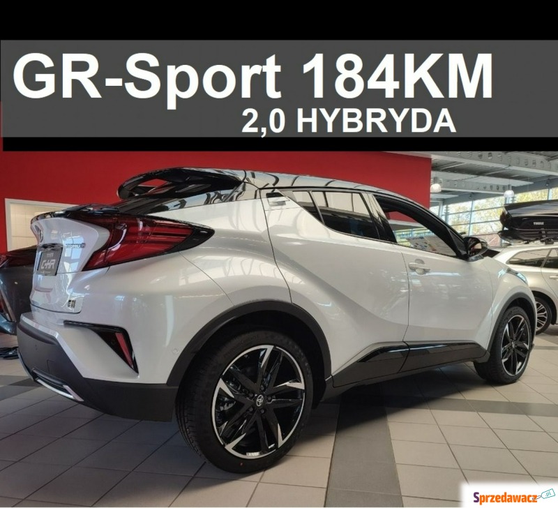 Toyota C-HR - Hybryda 2,0 184KM GR Sport Niska... - Samochody osobowe - Szczecinek