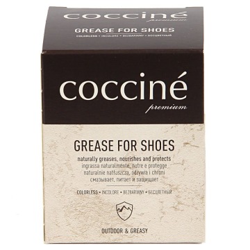 Tłuszcz ochronny do skór licowych bezbarwny Coccine Grease For Shoes