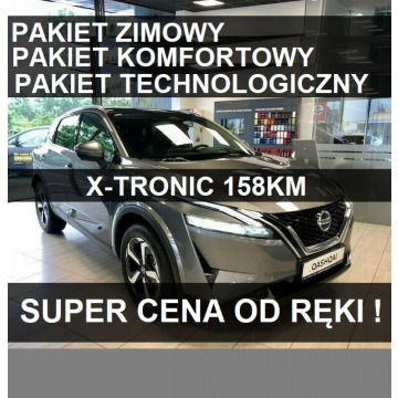 Nissan Qashqai - N-Connecta 158KM Pakiety: zimowy, technol. komfort Super cena 1755zł