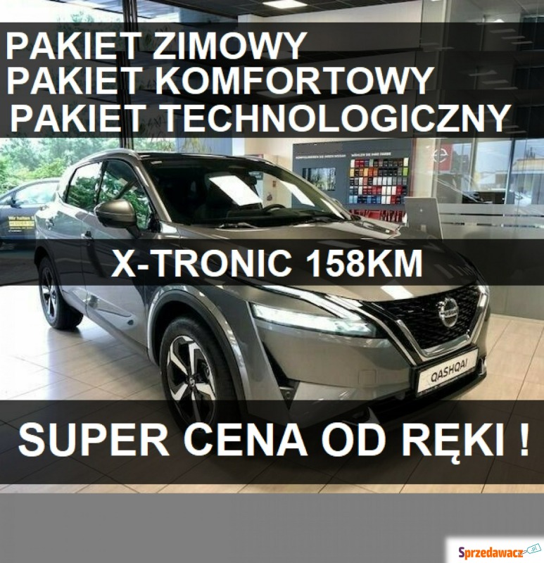 Nissan Qashqai  SUV 2023,  1.3 benzyna - Na sprzedaż za 147 800 zł - Szczecinek