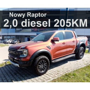 Ford Ranger Raptor - Nowy Raptor 2,0 diesel 205KM Elektryczna Roleta Niska cena 3714zł