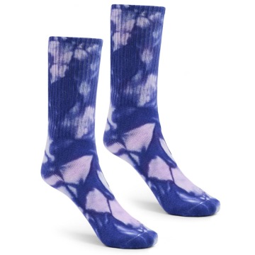 Długie Skarpetki Niebieskie Urban Socks Tie Dye