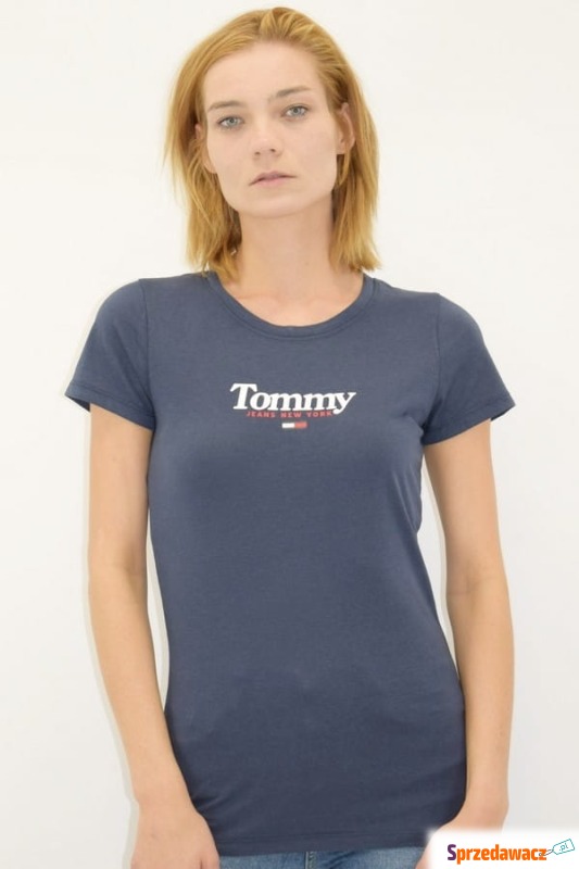
T-SHIRT damski Tommy Jeans Ciemnoniebieski
 - Bluzki, koszule - Gorlice