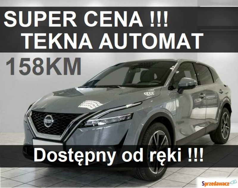 Nissan Qashqai  SUV 2023,  1.3 benzyna - Na sprzedaż za 153 892 zł - Szczecinek