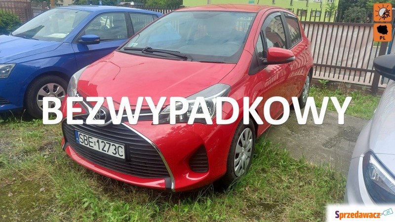 Toyota Yaris  Hatchback 2016,  1.4 benzyna - Na sprzedaż za 37 900 zł - Dąbrowa Górnicza