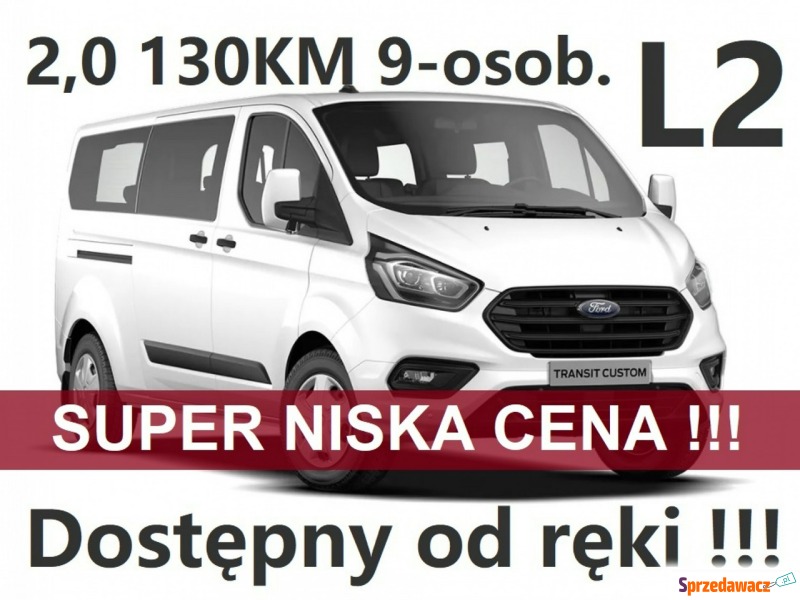 Ford Transit Custom  Minivan/Van 2023,  2.0 diesel - Na sprzedaż za 189 912 zł - Szczecinek