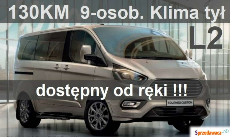 Ford Transit Custom  Minivan/Van 2023,  2.0 diesel - Na sprzedaż za 199 567 zł - Szczecinek