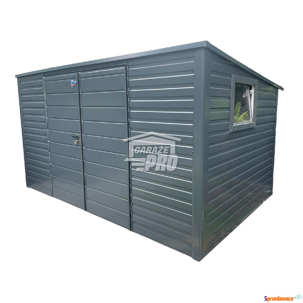 Domek odrodowy 5x3 brama dwusk...
