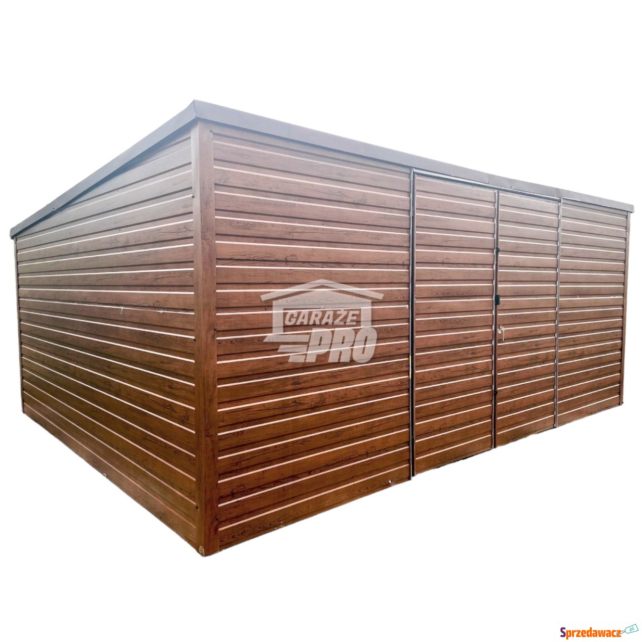 Domek ogrodowy Garaż  6x4m  Brama...