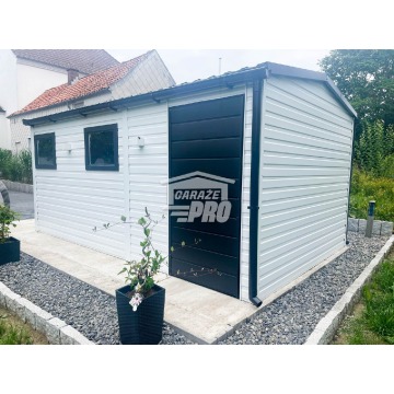Domek ogrodowy 5x3 biały  drzwi + 2x okno   Dach... - Altany, domki, namioty - Olsztyn - zdjęcie 4