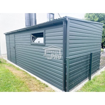 Domek ogrodowy 5x3 2x drzwi 2x okna   antracyt... - Altany, domki, namioty - Mrągowo - zdjęcie 7