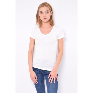
T-shirt damski Calvin Klein Jeans ZW0ZW01340 biały
