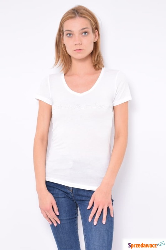 
T-shirt damski Calvin Klein Jeans ZW0ZW01340... - Bluzki, koszule - Biała Podlaska
