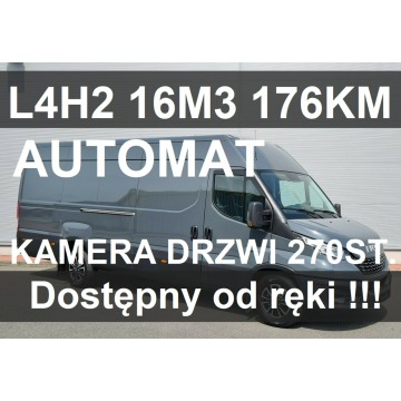 Iveco Daily 35S18 H - 16m3  L4H2  176KM Hi-Matic Amort. fotel Kamera Drzwi 270ST. - 2647zł