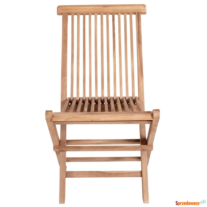 drewniane krzesło składane do ogrodu toledo - Krzesła ogrodowe - Bytom