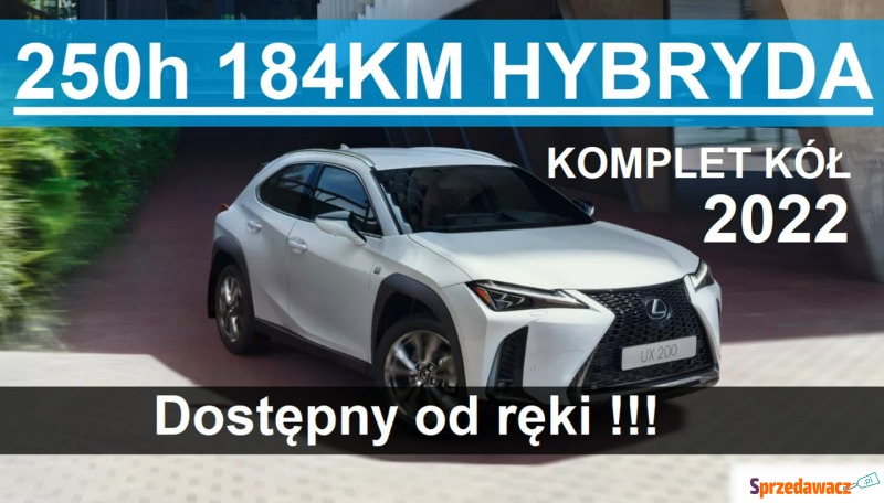 Lexus   SUV 2022,  2.0 hybryda - Na sprzedaż za 181 000 zł - Szczecinek