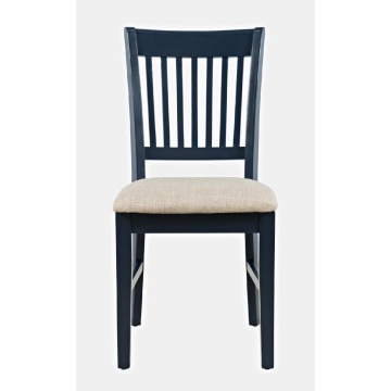 Krzesło Classic Ciemny Granat, Beż 46x53.5x94cm