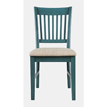 Krzesło Classic Ciemny Niebieski, Beż 46x53.5x94cm