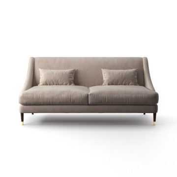 2,5 Osobowa Kompaktowa Sofa Tuluza w Stylu Modern Classic 180x84x80cm - Opcje Wyboru Tkaniny