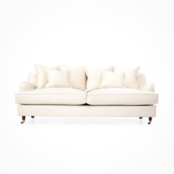 Trzyosobowa Komfortowa Sofa Brighton 215x102x84cm - Opcje Wyboru Tkaniny