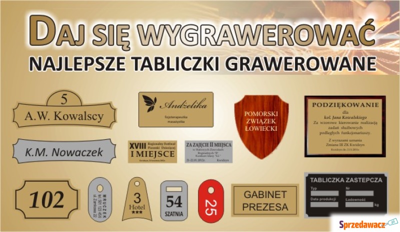Grawerowanie, grawer, usługi grawerskie, graw... - Obrączki - Inowrocław