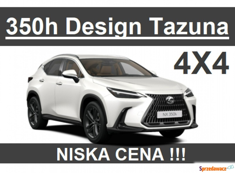 Lexus NX  SUV 2023,  2.5 hybryda - Na sprzedaż za 274 000 zł - Szczecinek