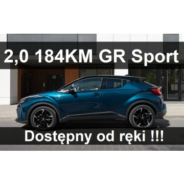 Toyota C-HR - Hybryda 2,0 184KM GR Sport Niska Cena Dostępny od ręki Martwe Pole