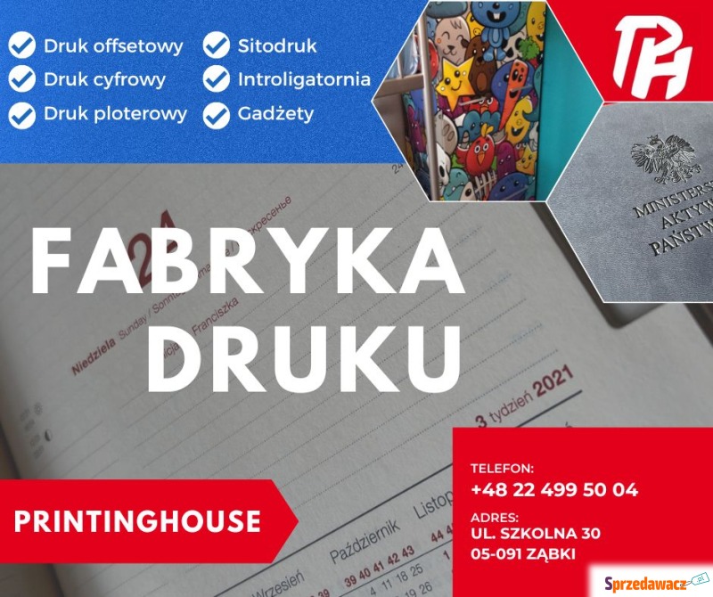 Druk Reklamowy - Ulotki, Plakaty,...