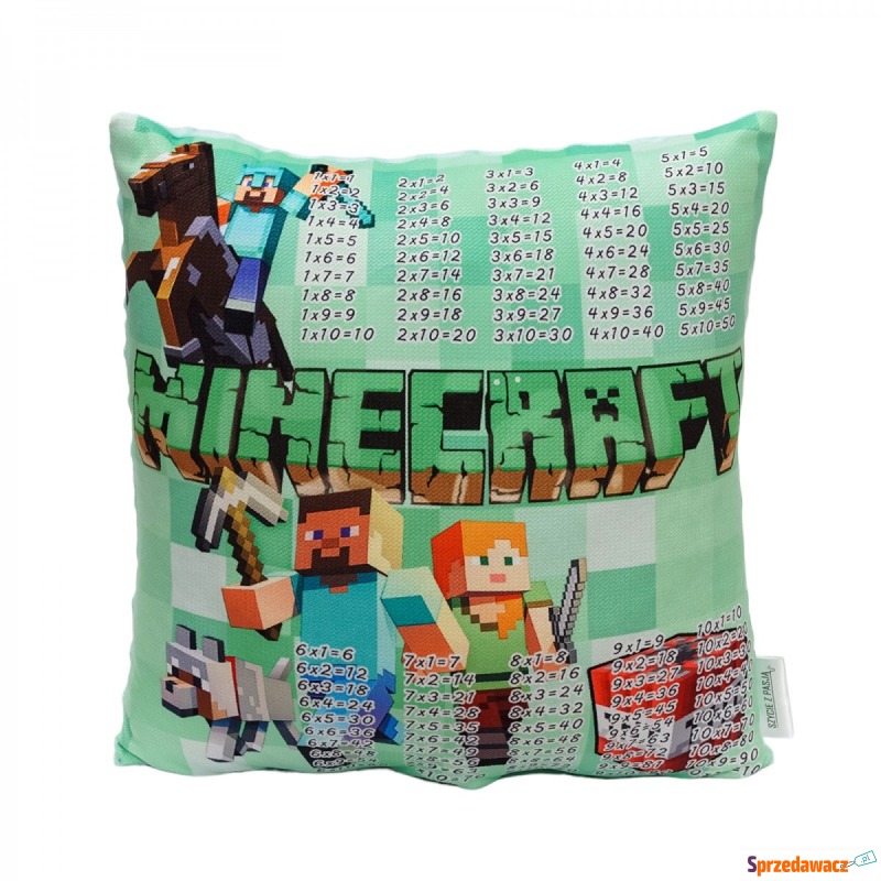 Poduszka - Minecraft Tabliczka Mnożenia - Poduszki dekoracyjne - Chorzów