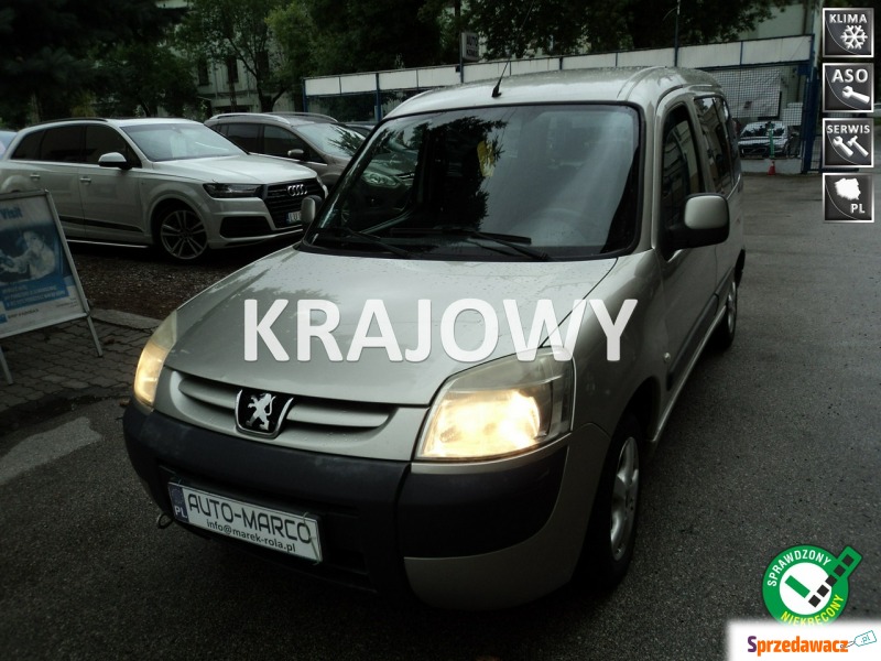 Peugeot Partner  Minivan/Van 2007,  1.6 diesel - Na sprzedaż za 10 000,00 zł - Lublin