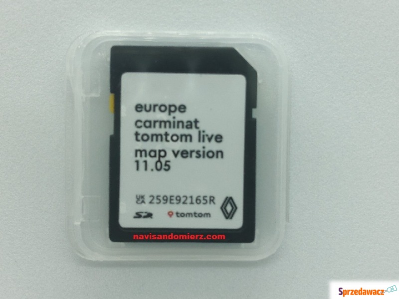 Karta SD Renault Carminat Live EU 11.05 - Akcesoria GPS - Sandomierz