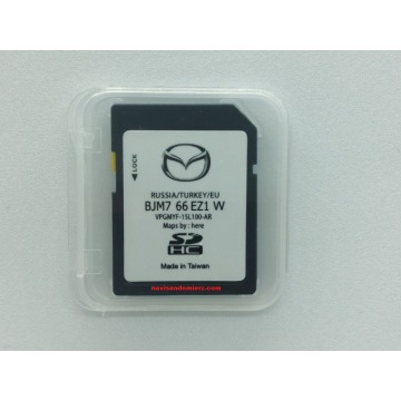 Mazda Connect karta SD z mapą Europy bjm766ez1w