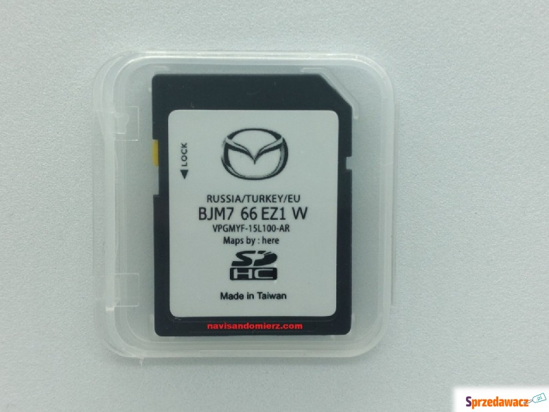 Mazda Connect karta SD z mapą Europy bjm766ez1w - Akcesoria GPS - Sandomierz