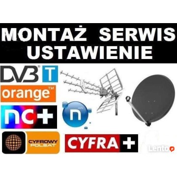 Montaż Anten Kielce ustawianie serwis naprawa anten
