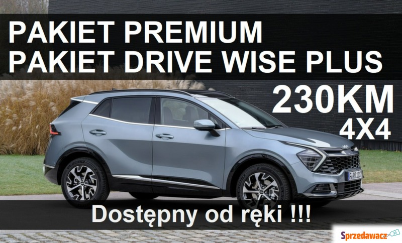 Kia Sportage  SUV 2023,  1.6 hybryda - Na sprzedaż za 189 900 zł - Szczecinek