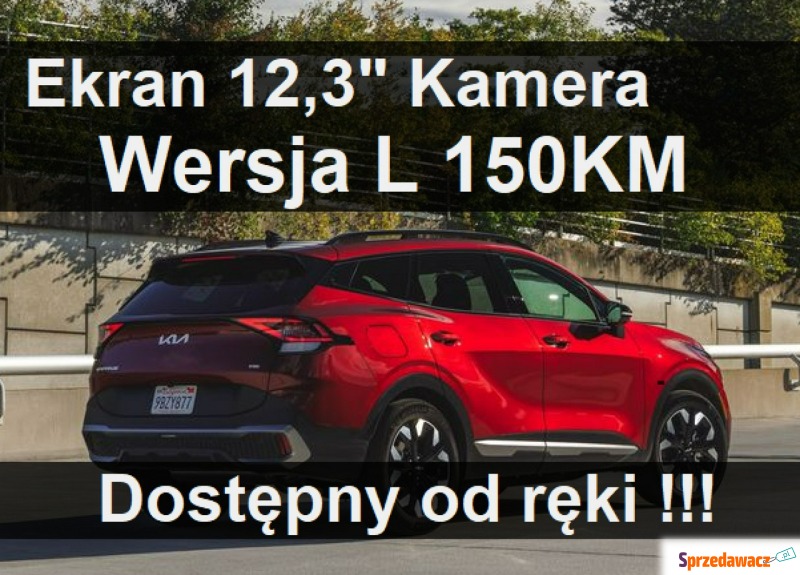 Kia Sportage  SUV 2023,  1.6 benzyna - Na sprzedaż za 130 950 zł - Szczecinek