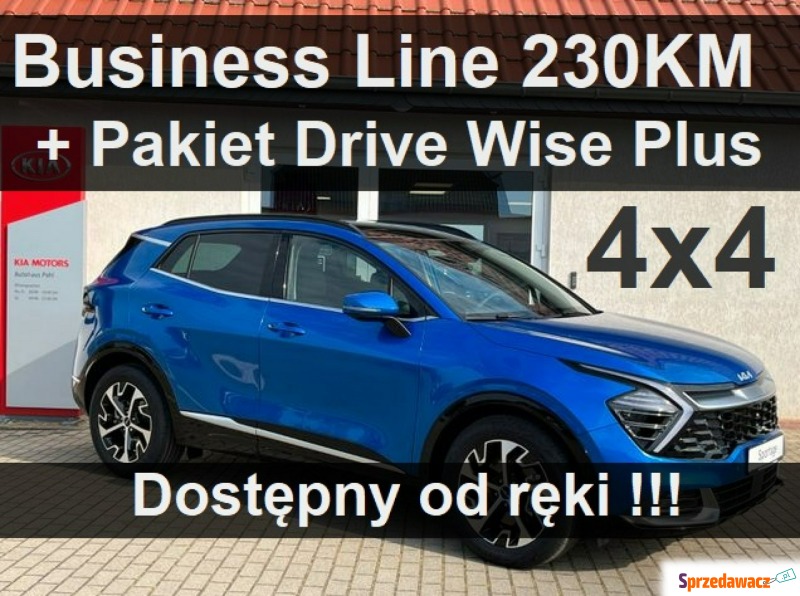 Kia Sportage  SUV 2023,  1.6 hybryda - Na sprzedaż za 185 690 zł - Szczecinek