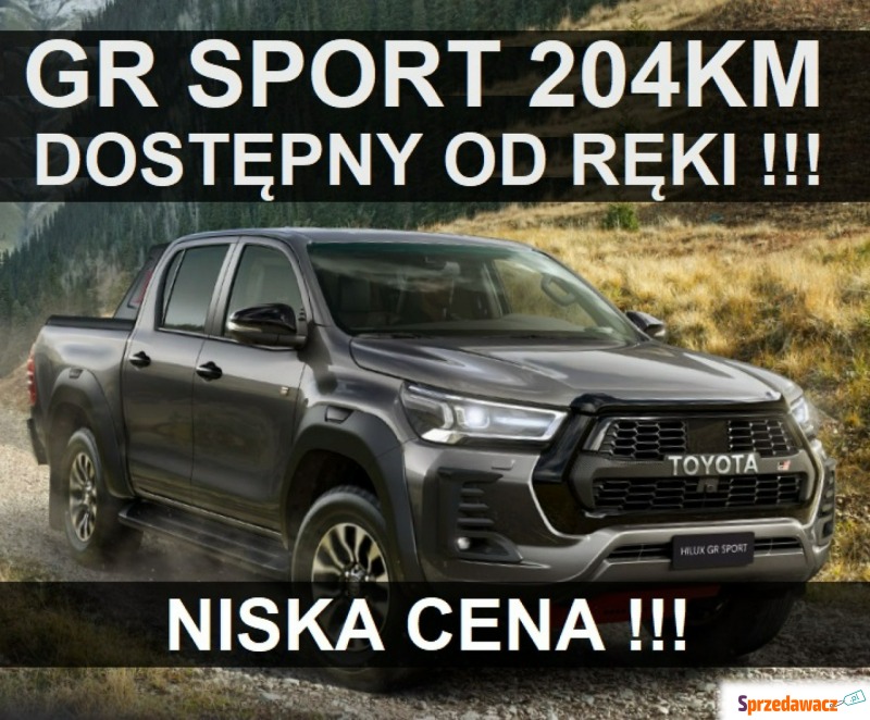 Toyota Hilux  SUV 2023,  2.8 diesel - Na sprzedaż za 268 263 zł - Szczecinek