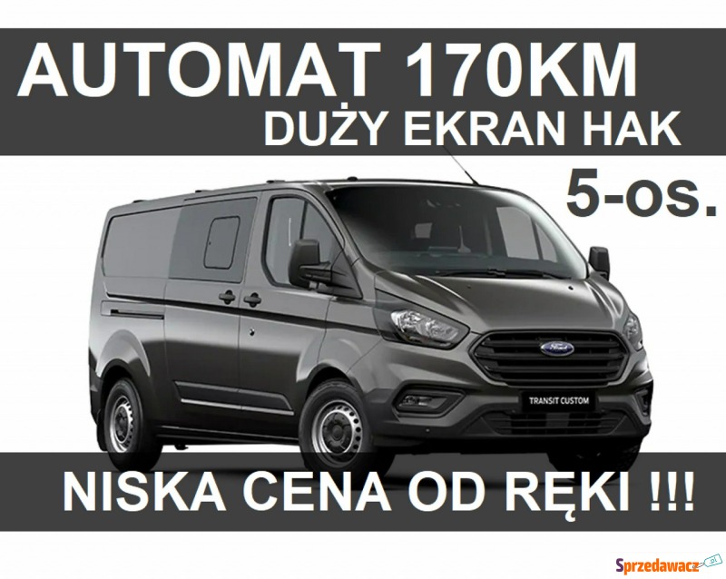 Ford Transit Custom 2023,  2.0 diesel - Na sprzedaż za 191 019 zł - Szczecinek