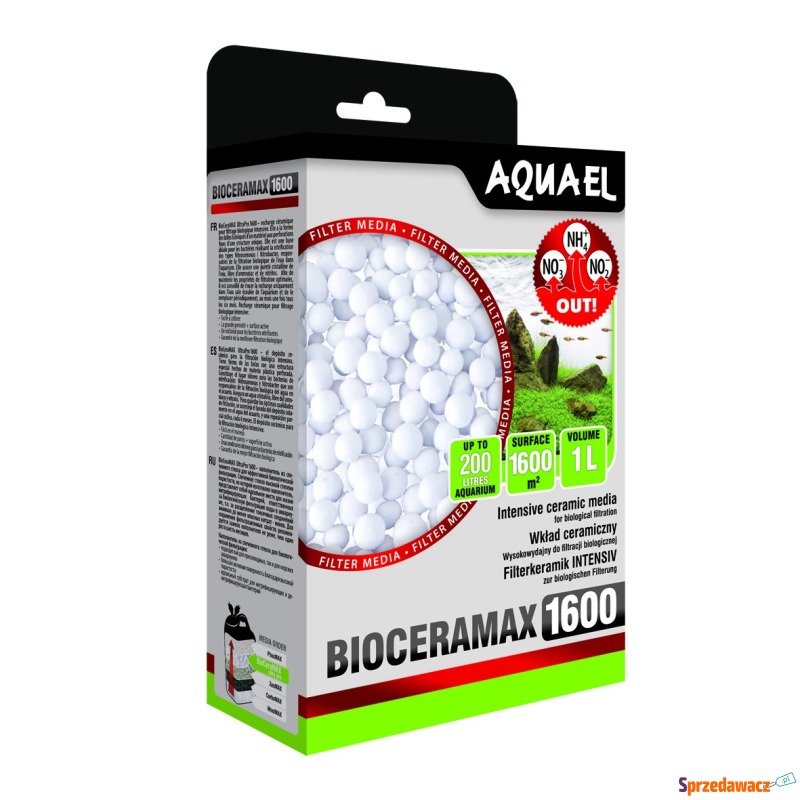 WkŁad ceramiczny AQUAEL bioceramax ultrapro 1600... - Filtrowanie, oświetlenie - Lublin