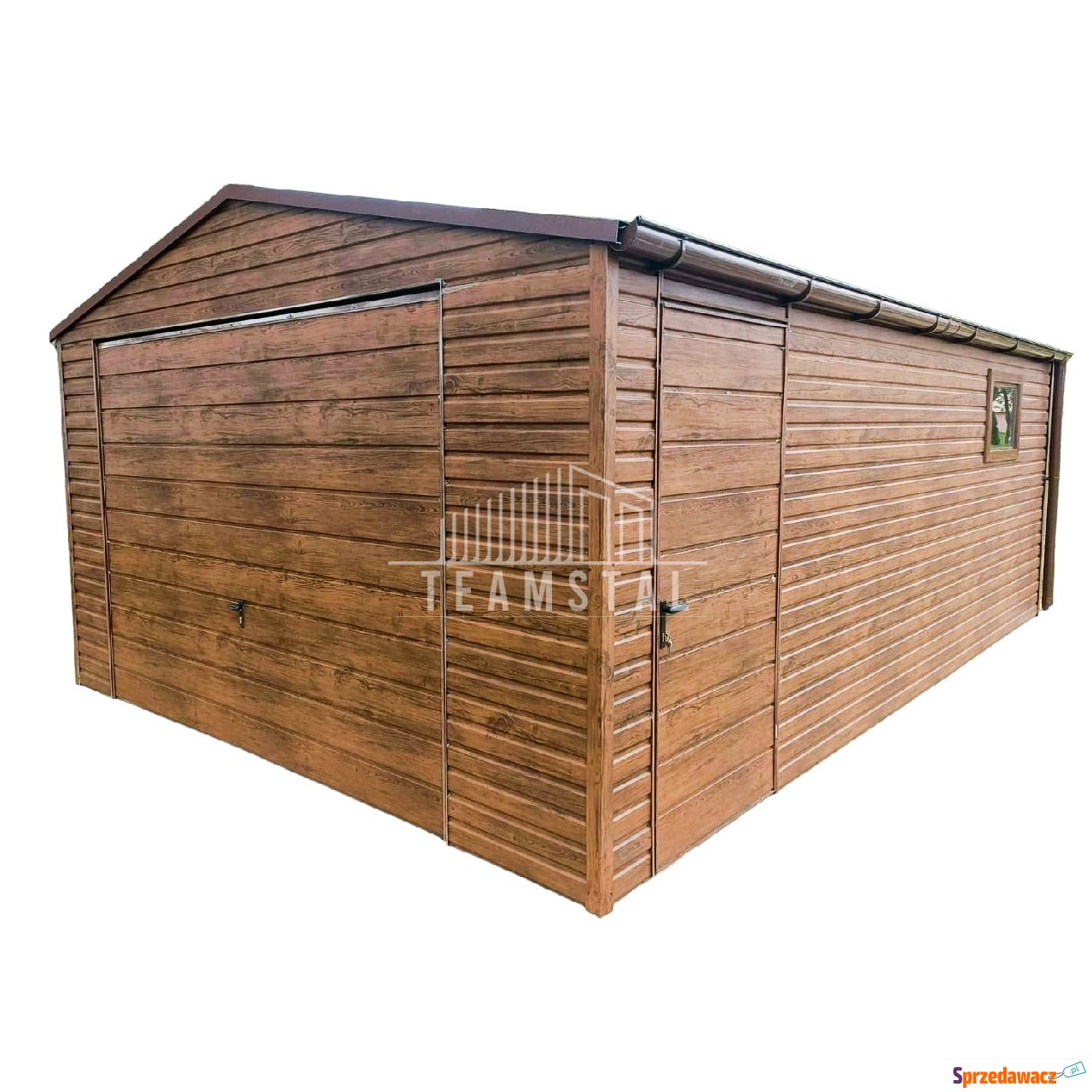 Garaż Blaszany 4m x 6m -  Drew...