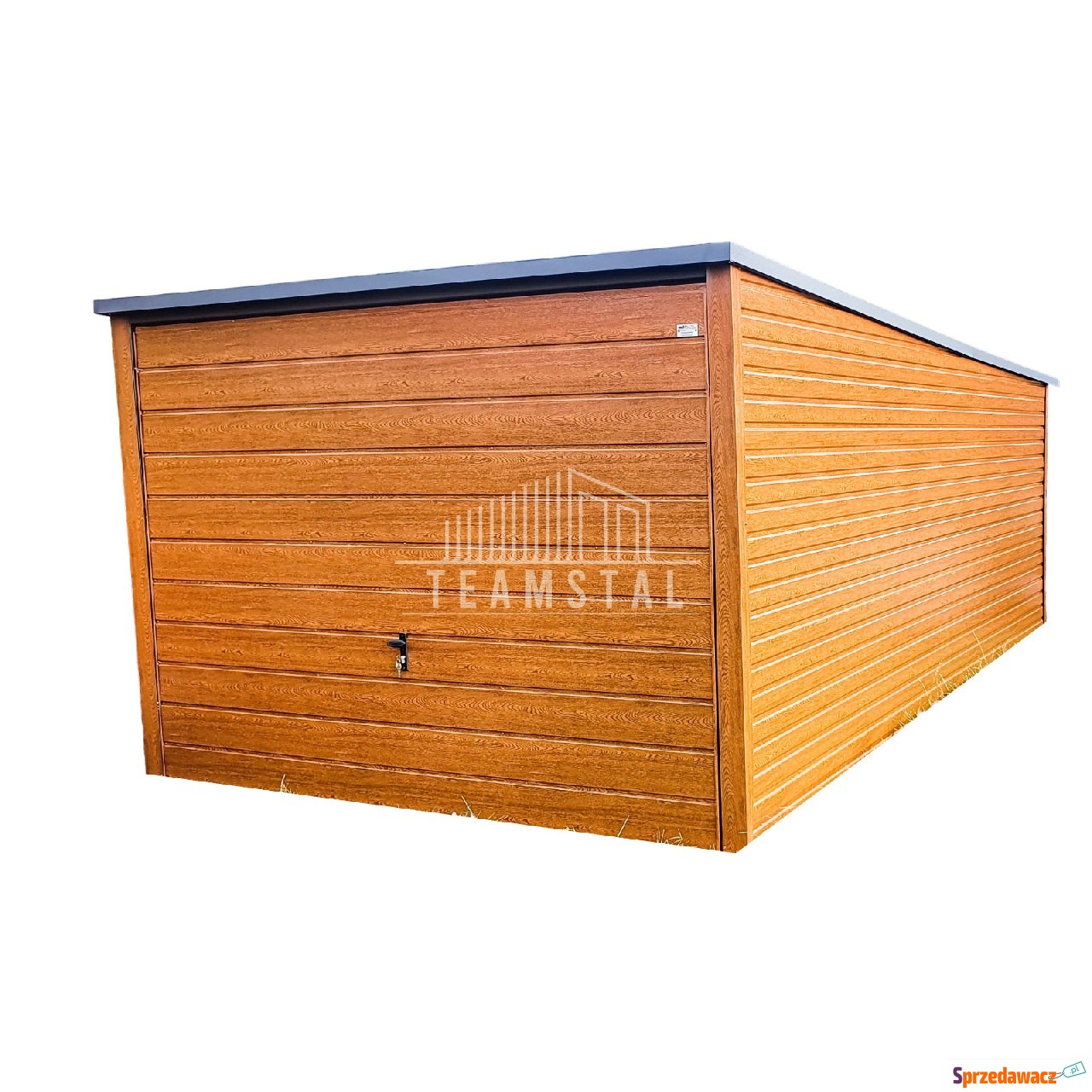 Garaż Blaszany 3m x 5m poziom -...