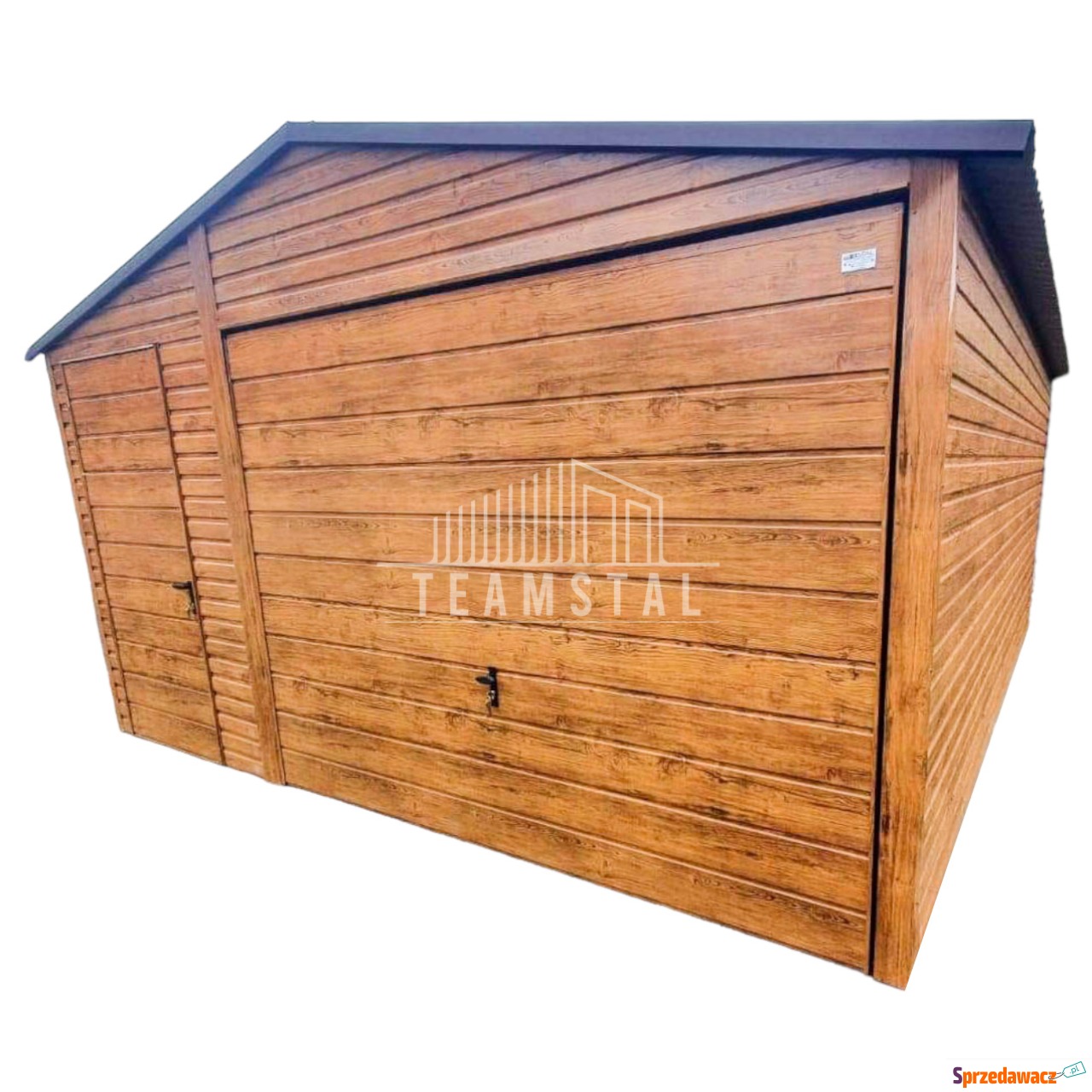 Garaż Blaszany 4,5m x 5m - dwuspad...