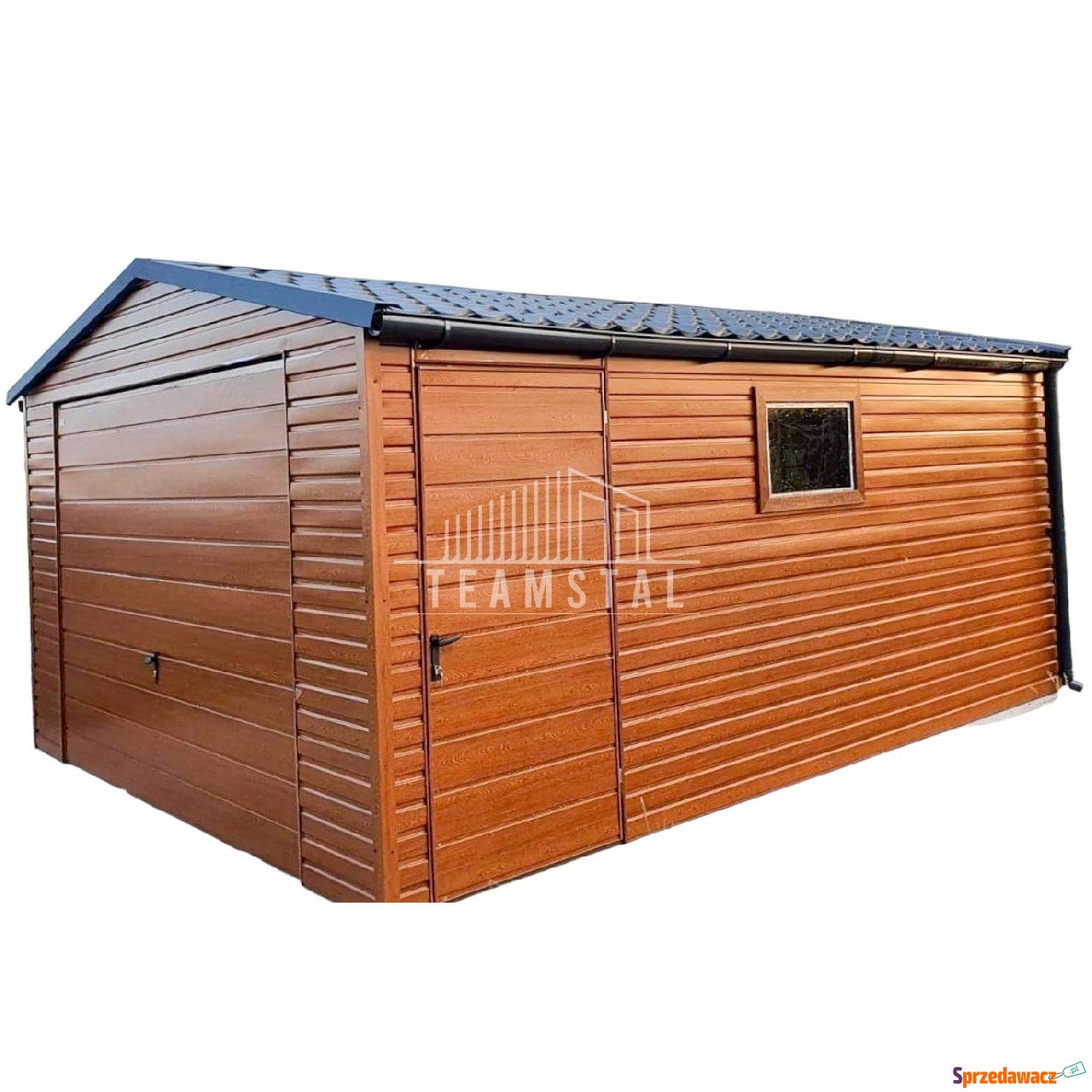 GARAŻ BLASZANY 4m x 5m - dwuspad...