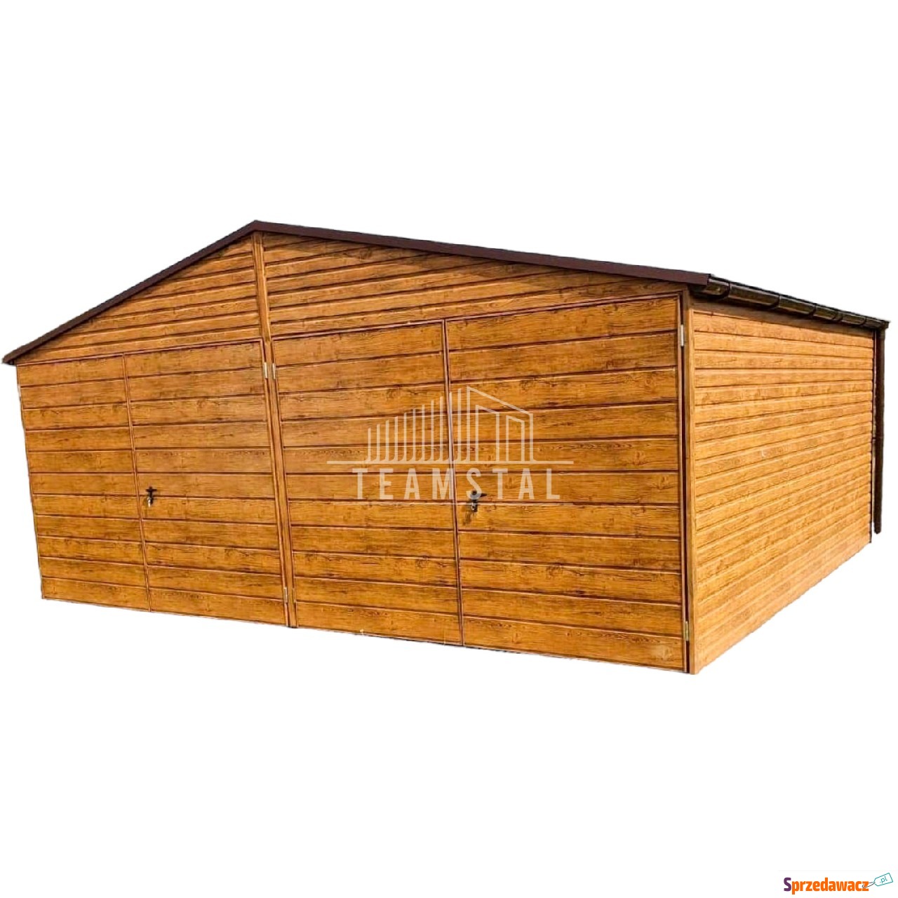 Garaż Blaszany 6m x 5m poziom -...