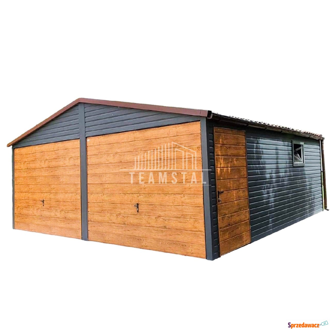 Garaż Blaszany 6m x 5,5m dwuspad...