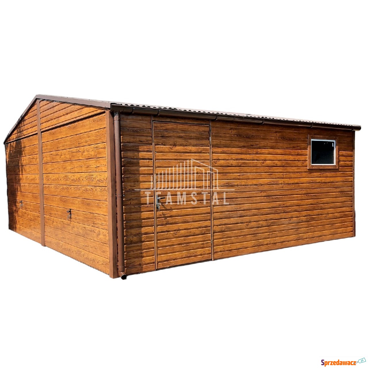 Garaż Blaszany 6m x 5,8m poziom...