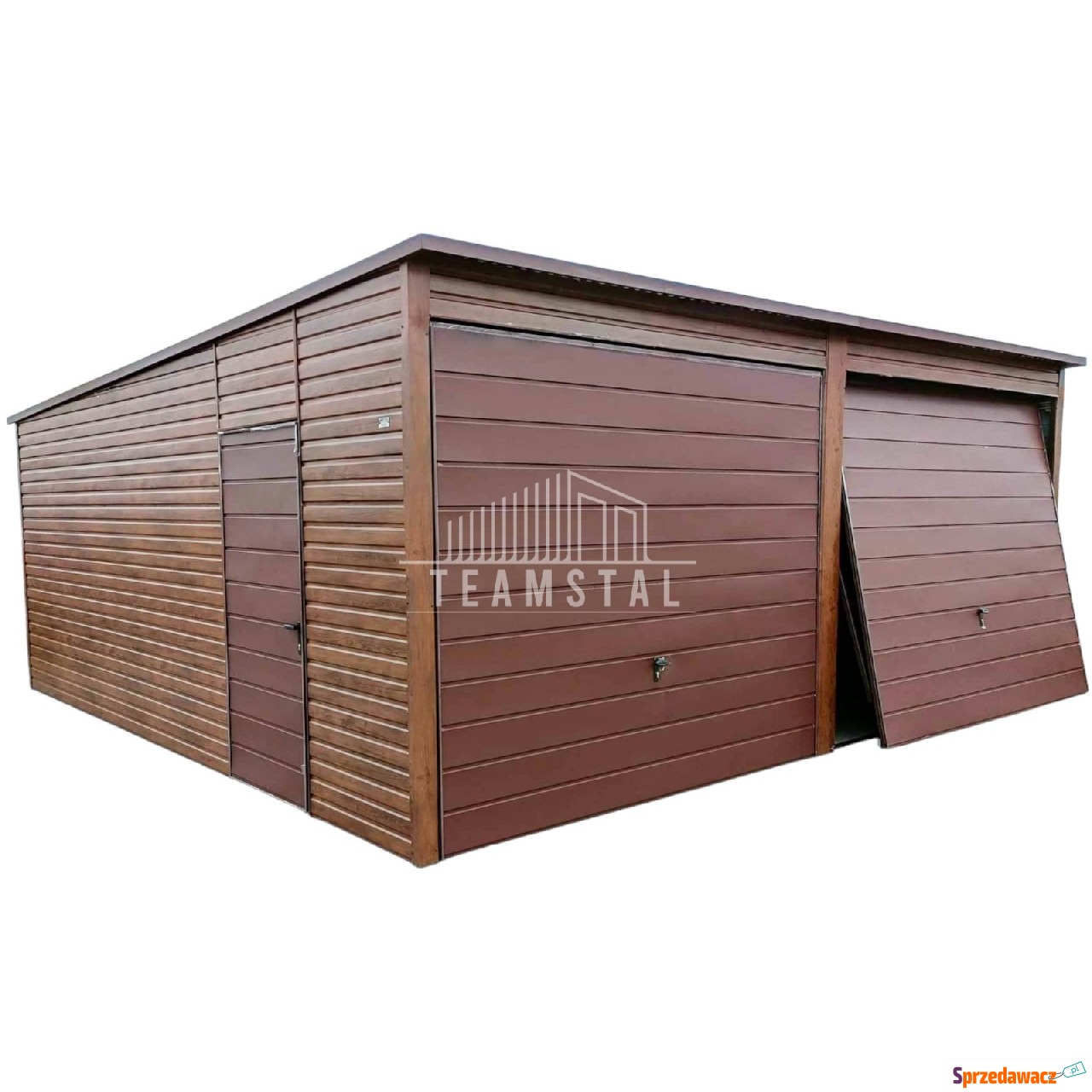 GARAŻ BLASZANY 6m x 5,8m poziom...
