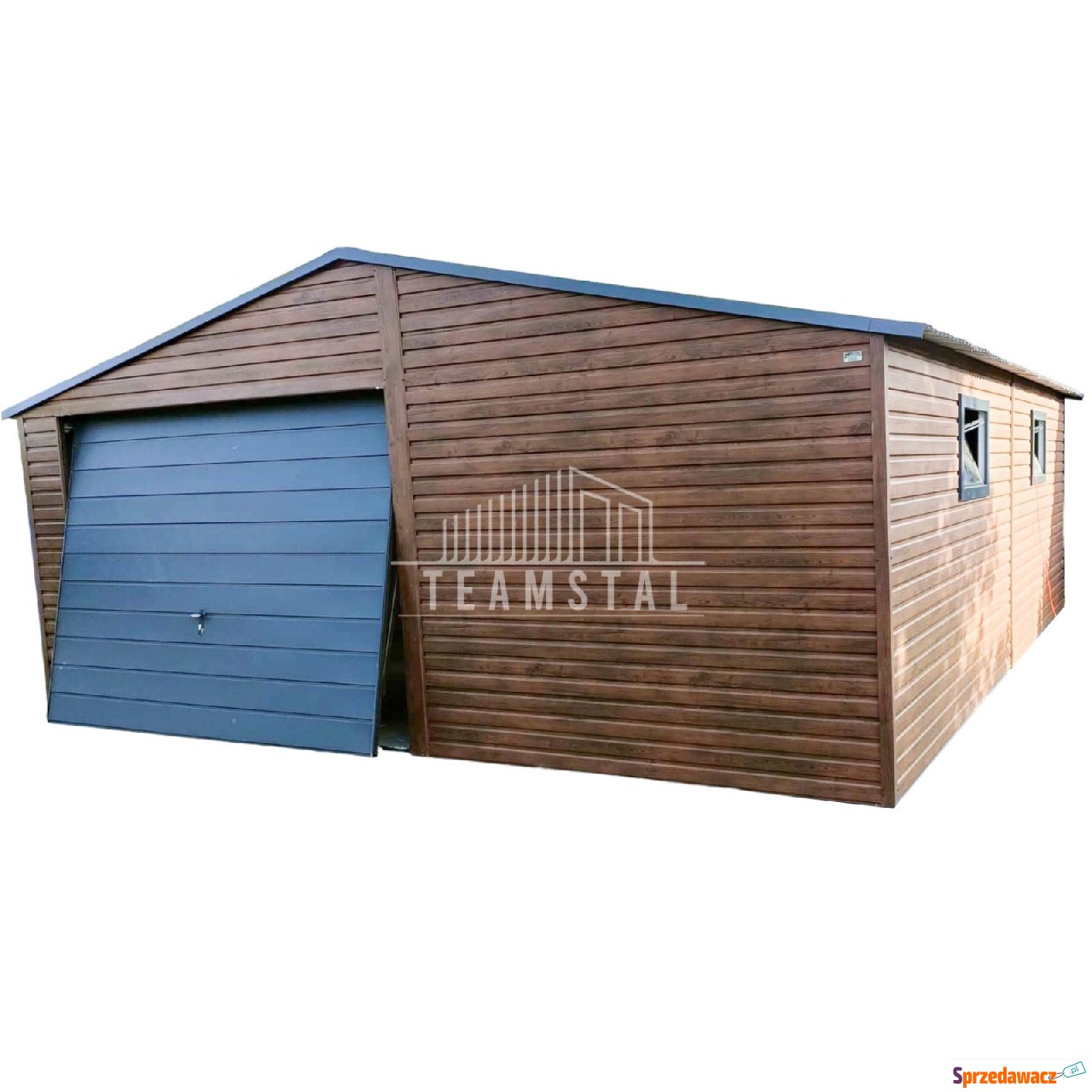 Garaż Blaszany 6m x 6m dwuspad...
